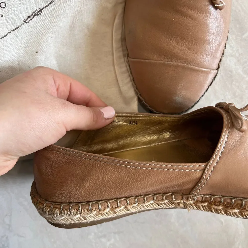 Prada Tan Espadrilles Size 37.5